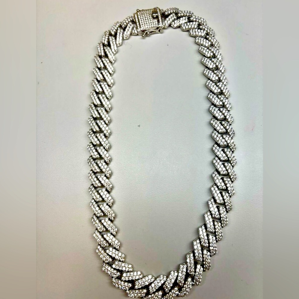 Miami Cuban Chain Iced | 925 Sterling Silver